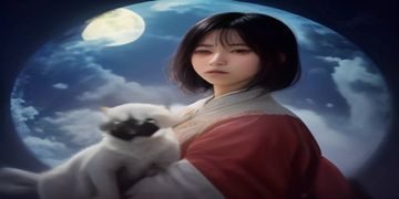拉布拉多母犬发情期间主人进行基础指令复习训练，画面展示犬只虽分心但仍能执行坐下指令