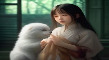 母犬在训犬师指令下整齐坐下，背景为宽敞训练场，画面干净利落